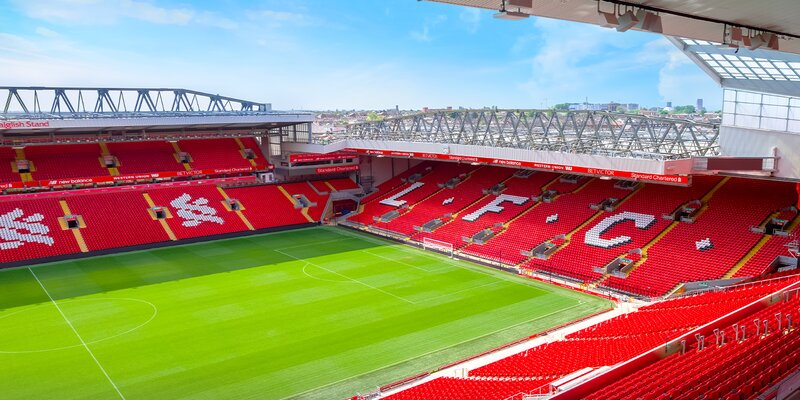 Sân nhà của CLB Liverpool là SVĐ Anfield 